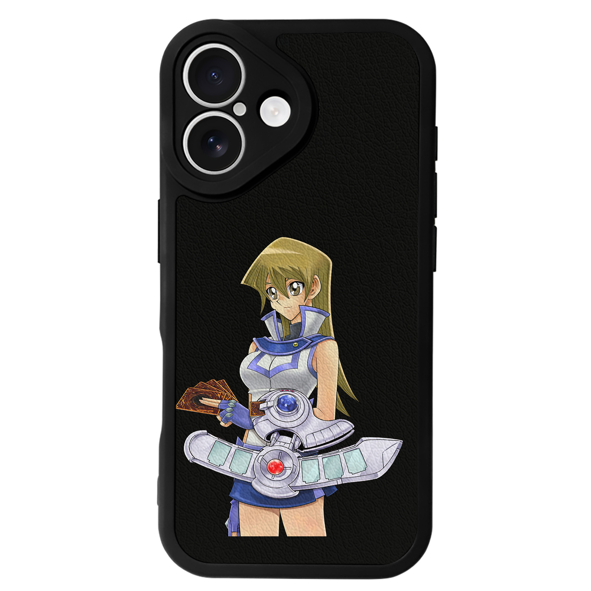 遊☆戯☆王 Yu-Gi-Oh! 【iPhone 16シリーズ対応】シリコンスマホケース（レザー調） 材質：シリコン